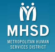 Logo of the Metropolitan Human Services District in New Orleans
